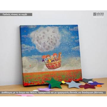 Kids canvas print Dandelion ride