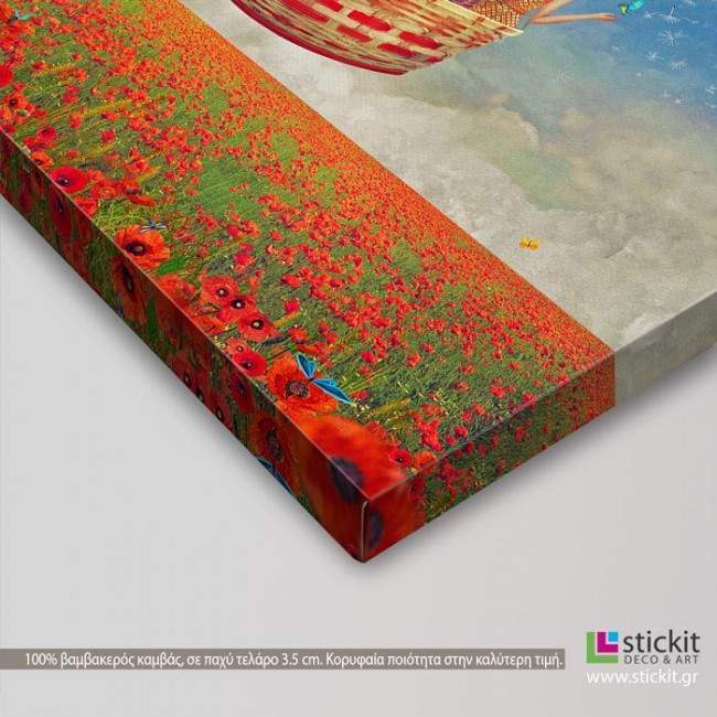 Kids canvas print Dandelion ride