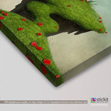 Kids canvas print Tree house 2