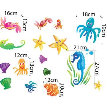 Kids wall stickers Sea set 2