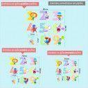 Wall stickers Numbers with animals