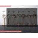 Wooden decorative figure Key