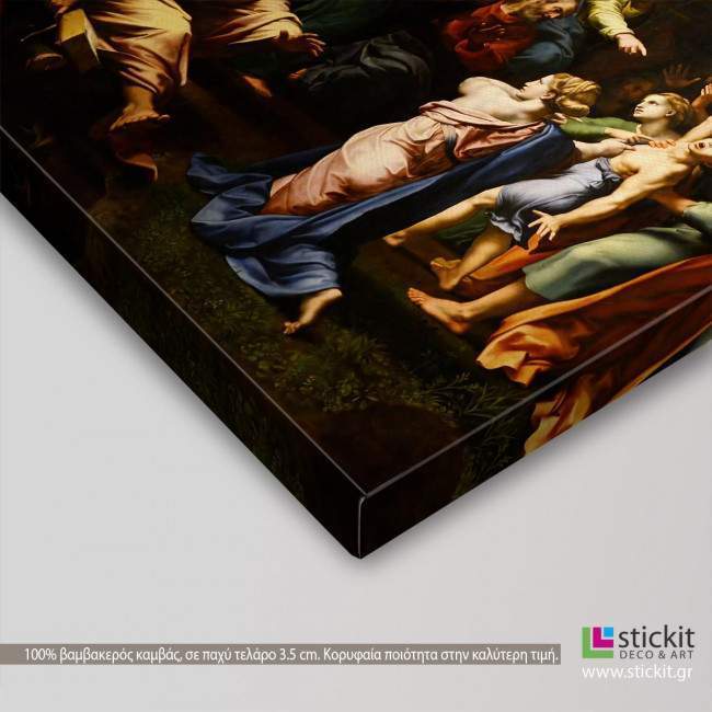 Transfiguration, Raphael, αντίγραφο - αναπαραγωγή πίνακα σε καμβά, λεπτομέρεια