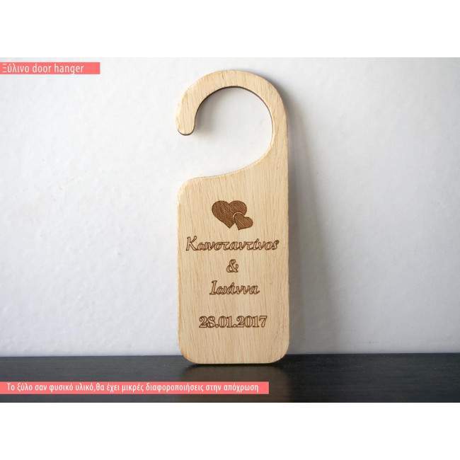 Wooden figure Door Hangers