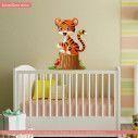 Kids wall stickers Happy tiger