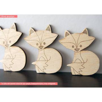 Wooden decorative figure  Fox