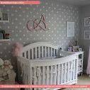 Kids wall stickers Circles pink shades