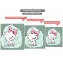 Wall stickers Cute kitten