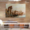 Canvas print Old port