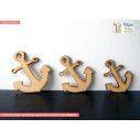 Wooden decorative figure Anchor