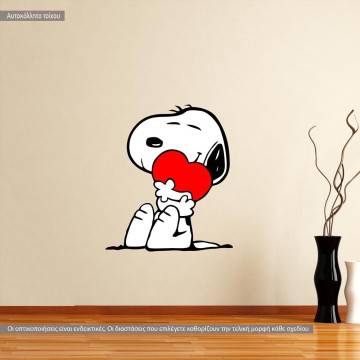 Snoopy αυτοκόλλητο τοίχου