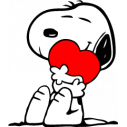 Snoopy, αυτοκόλλητο τοίχου