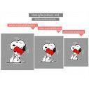 Snoopy wooden decorative figure