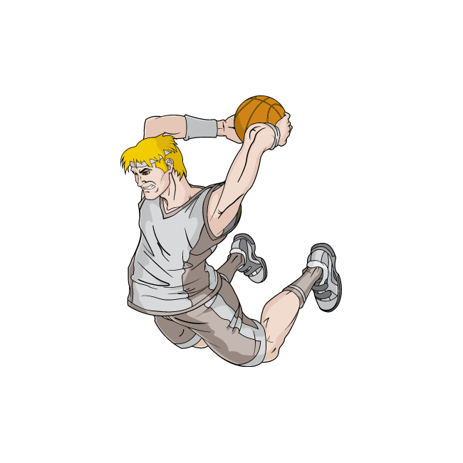 Wall stickers Basketball dunk 4