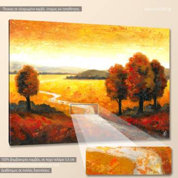 Canvas print Colors at evening Framed canvas View 1 2
