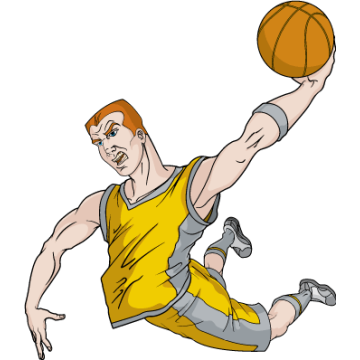Wall stickers Basketball dunk 6 2