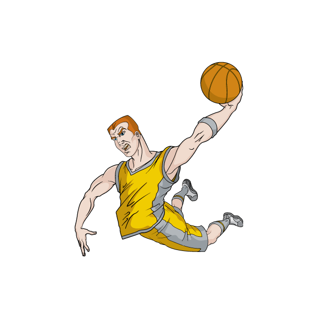 Wall stickers Basketball dunk 6
