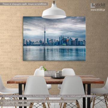 Canvas print Toronto skyline