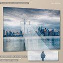 Canvas print Toronto skyline, side