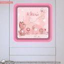 Wall stickers sign  Kitty and Butterfly