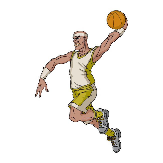 Wall stickers Basketball dunk 8 