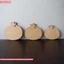 Wooden decorative figure Pomegranate