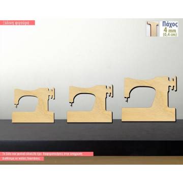 Wooden  decorative figure Sweing machine
