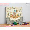 Kids canvas print Happy birthday