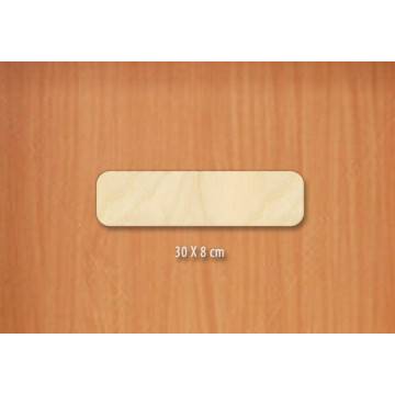 Ξύλινη πινακίδα πόρτας stencil γραμματοσειρά 2