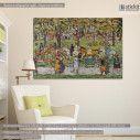 Canvas print Central park, Prendergast M. B.