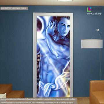 Aquarius Door sticker 