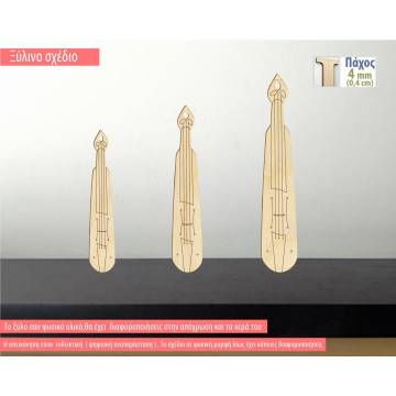 Wooden decorative figure Pontiaki Lira