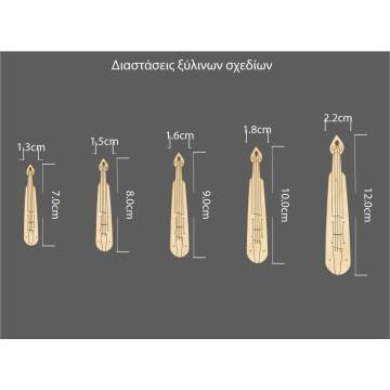 Wooden decorative figure Pontiaki Lira 2