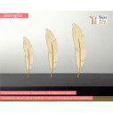 Wooden decorative figure Feather