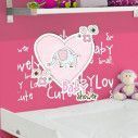 Kids wall stickers Elephant & Heart  
