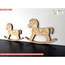 Decorative figure Toy horse
