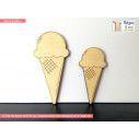 Wooden decorative figure Icecream