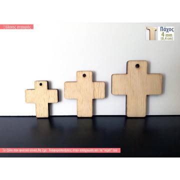 Wooden decorative figure Cross