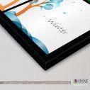 Canvas print The seasons rectangle, side