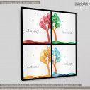 Canvas print The seasons rectangle