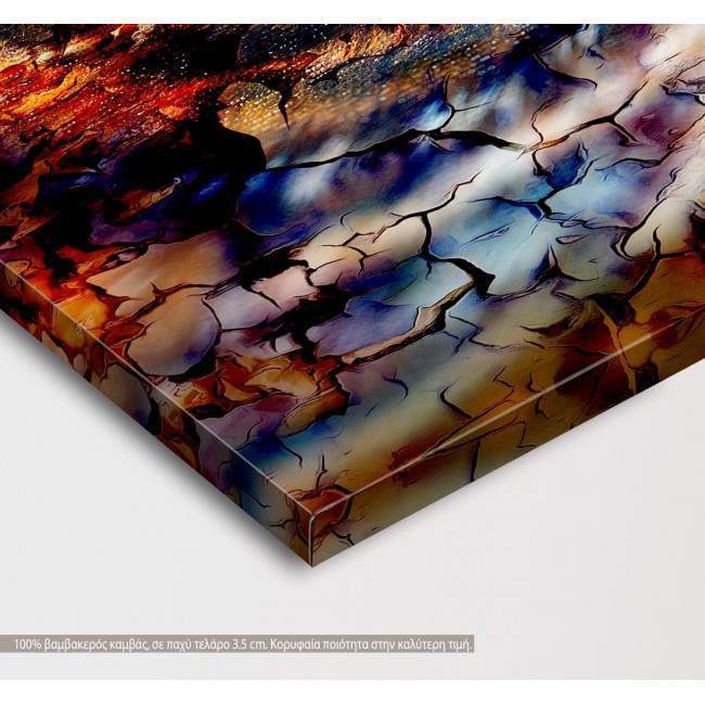 Canvas print Mighty brown bear,  3 panels, side