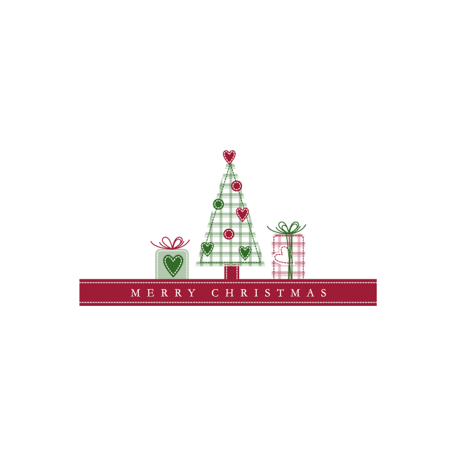 Wall stickers Christmas decoration set