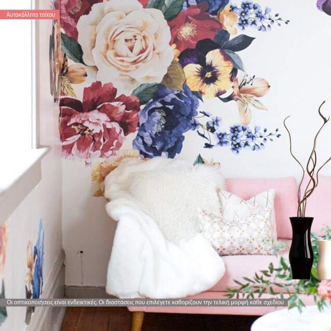 Wall stickers Flowers  patchwork
