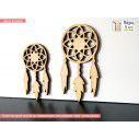 Wooden decorative figure Dreamcatcher  