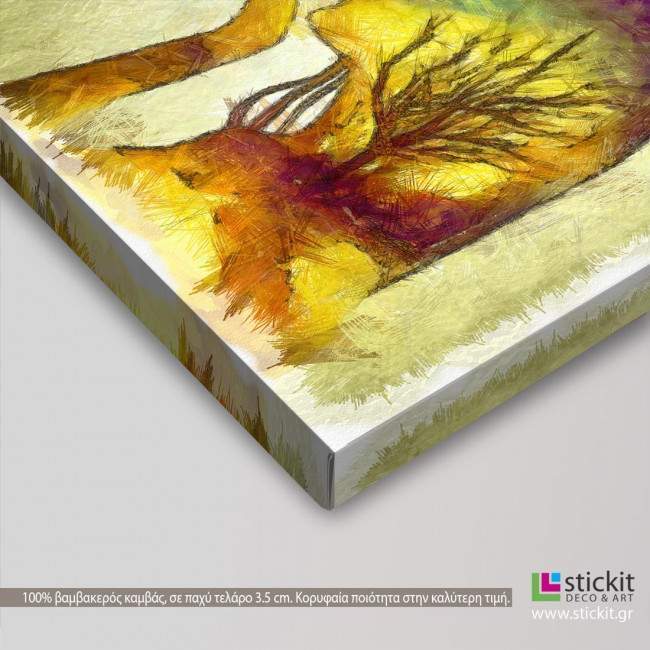 Canvas print Dare to fly II, detail