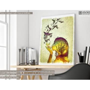 Canvas print Dare to fly II
