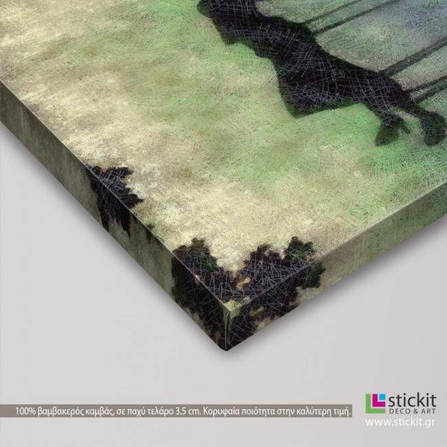 Canvas print Dare to fly IV, side