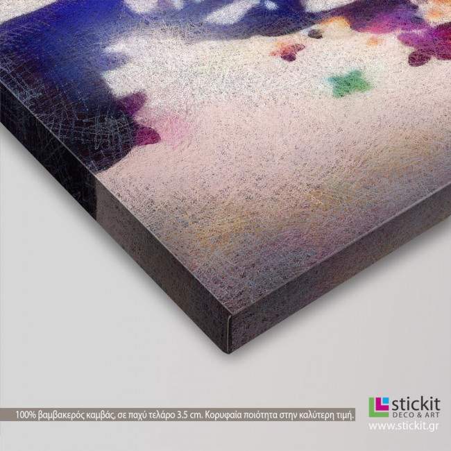 Canvas print Dare to fly VII, side