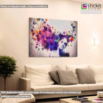 Πίνακας σε καμβά Dare to fly VIΙ