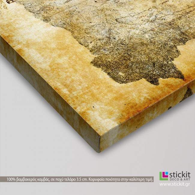 Canvas print Ship vintage, detail